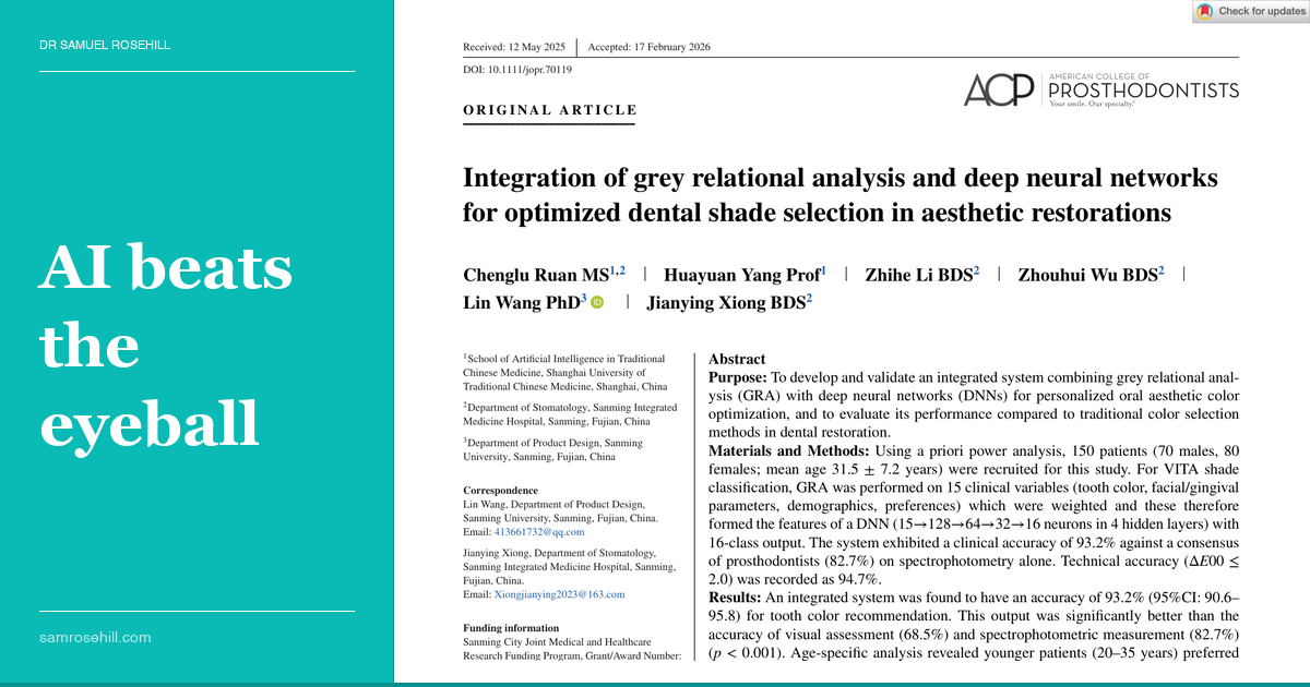 The Machine That Picks Shades Better Than You Do (and Faster, and More Consistently)