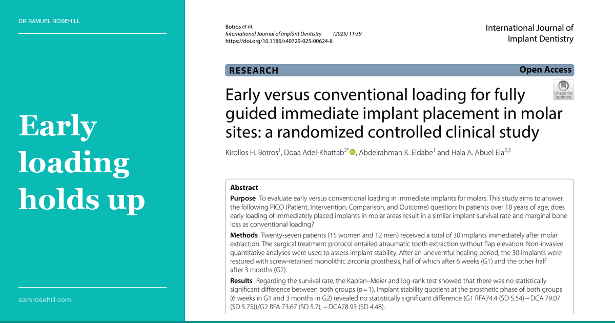The Three-Month Rule Gets an RCT