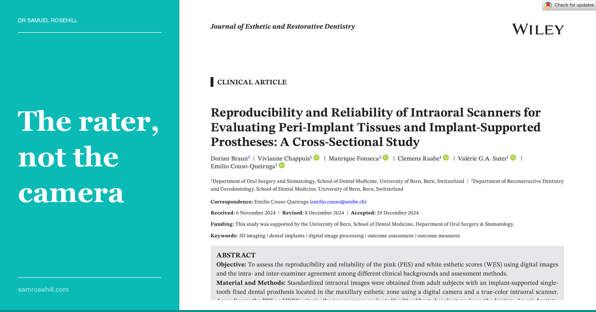 The Rater Is the Variable: PES/WES Inter-Rater Reliability After Two Decades of Use